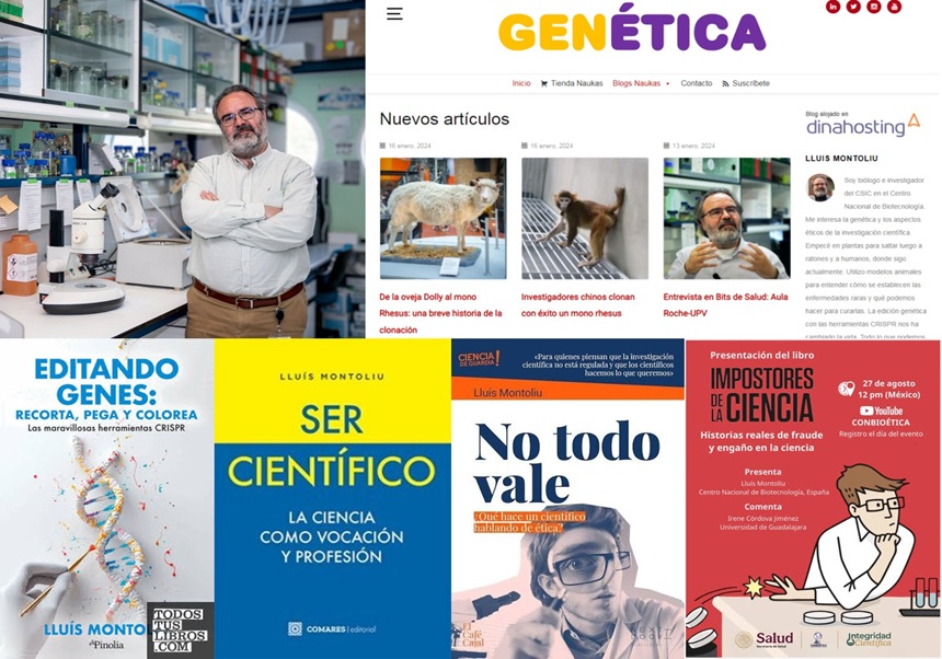 El científic i divulgador Lluís Montoliu impartix classes en el Màster I+D en Biotecnologia i Biomedicina